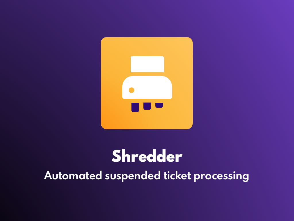 Shredder App Integration with Zendesk Support